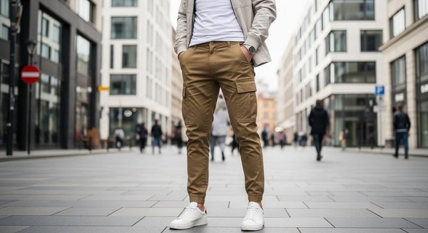 Le pantalon cargo : l'incontournable tendance mode pour homme en 2026